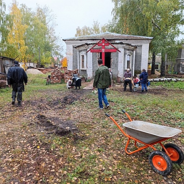 Очередной волонтерский на этот раз в старинный город Спасск Рязанский
